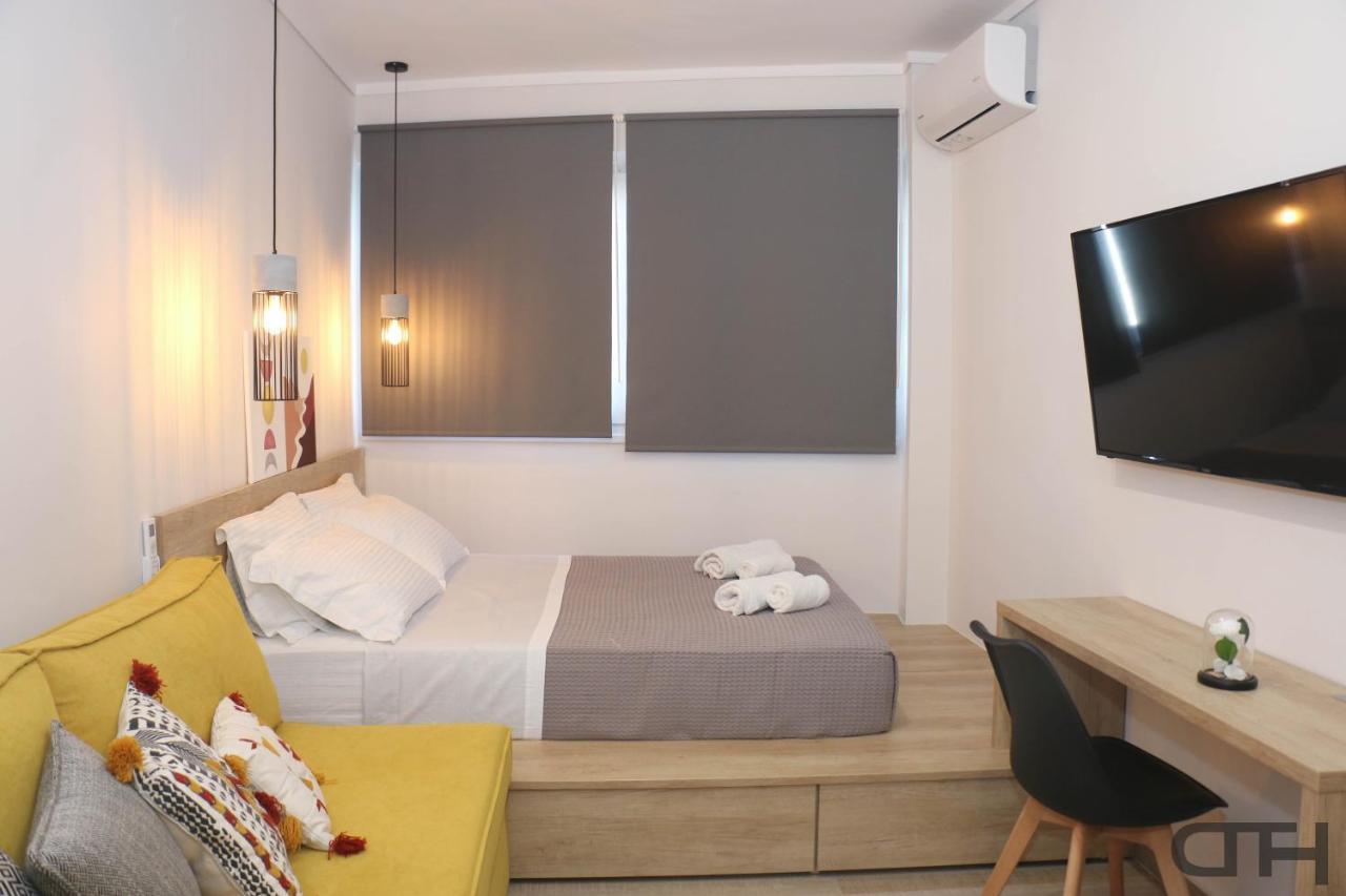 New Deluxe Studio 3 Downtown Thessaloniki - Fully Equiped Buitenkant foto