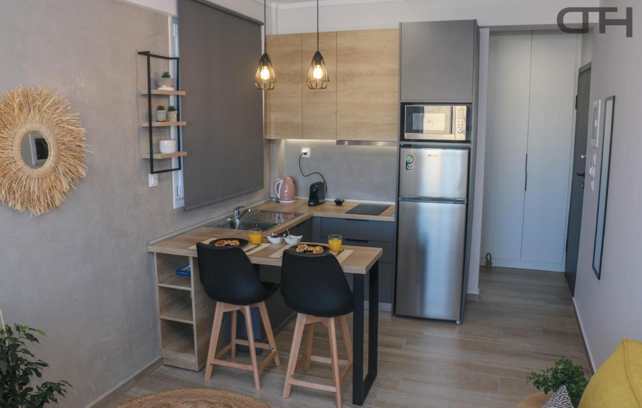 New Deluxe Studio 3 Downtown Thessaloniki - Fully Equiped Buitenkant foto
